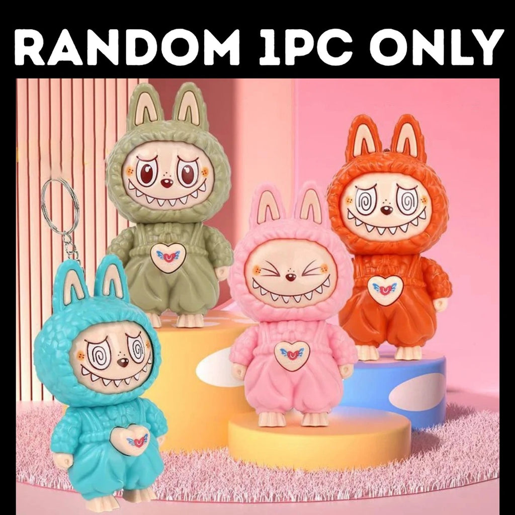 Labubu Face Changing Keychain