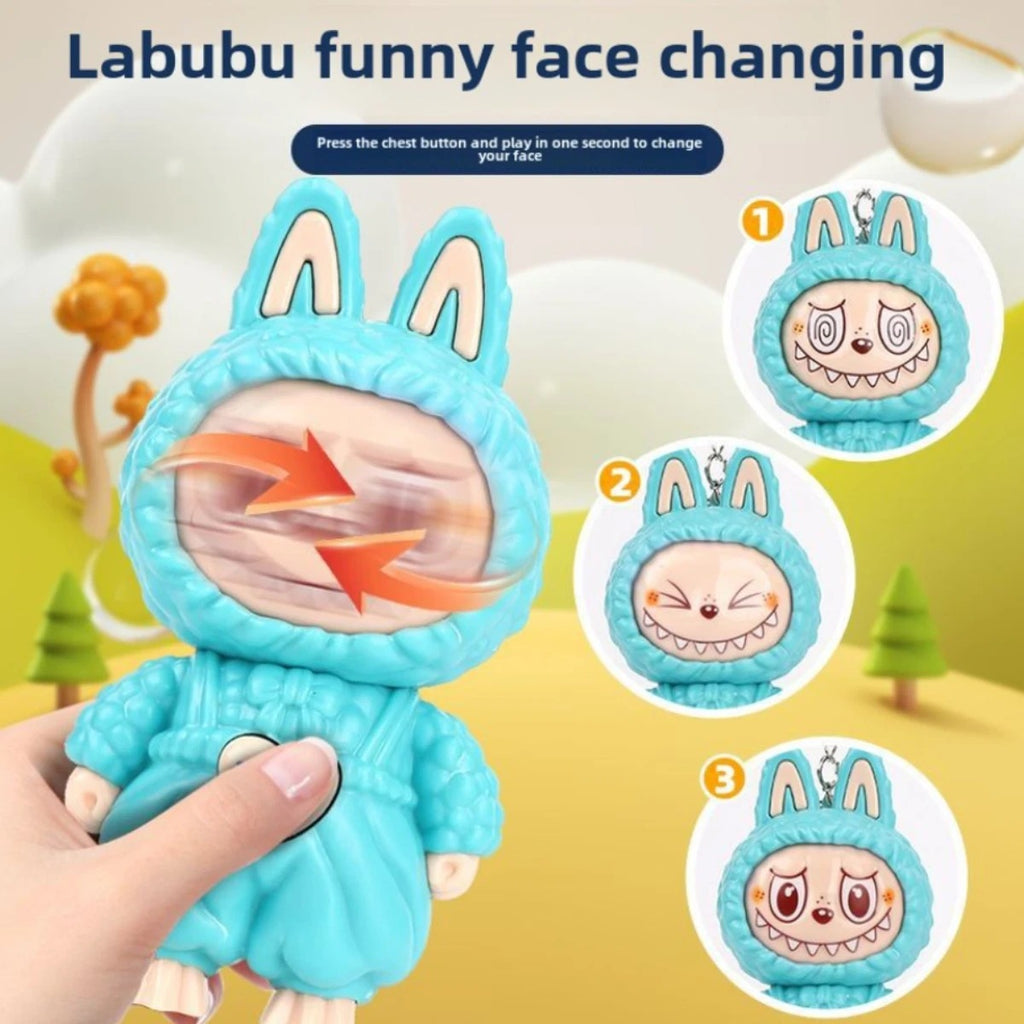 Labubu Face Changing Keychain