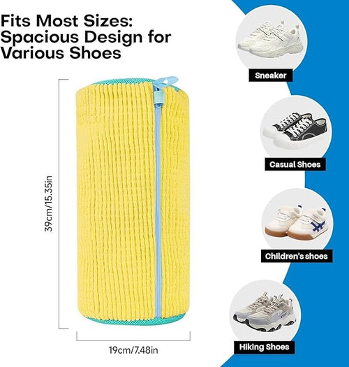 Shoe Washing Machine Bag | Deep Cleaning Laundry shoe cleaning bag | Reusable shoe bag for washing machine | Sneakers, Shoes washing bags for washing machine